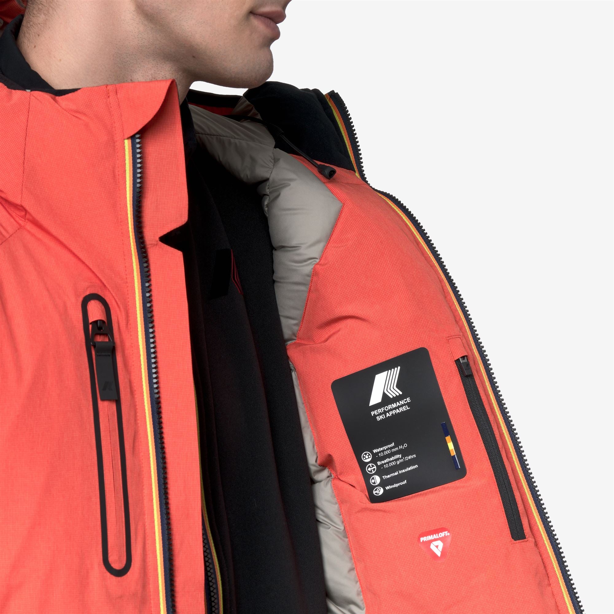 Jackets_MAN_PARPAILLON_Mid_Orange Micro Grid - Commercial 7