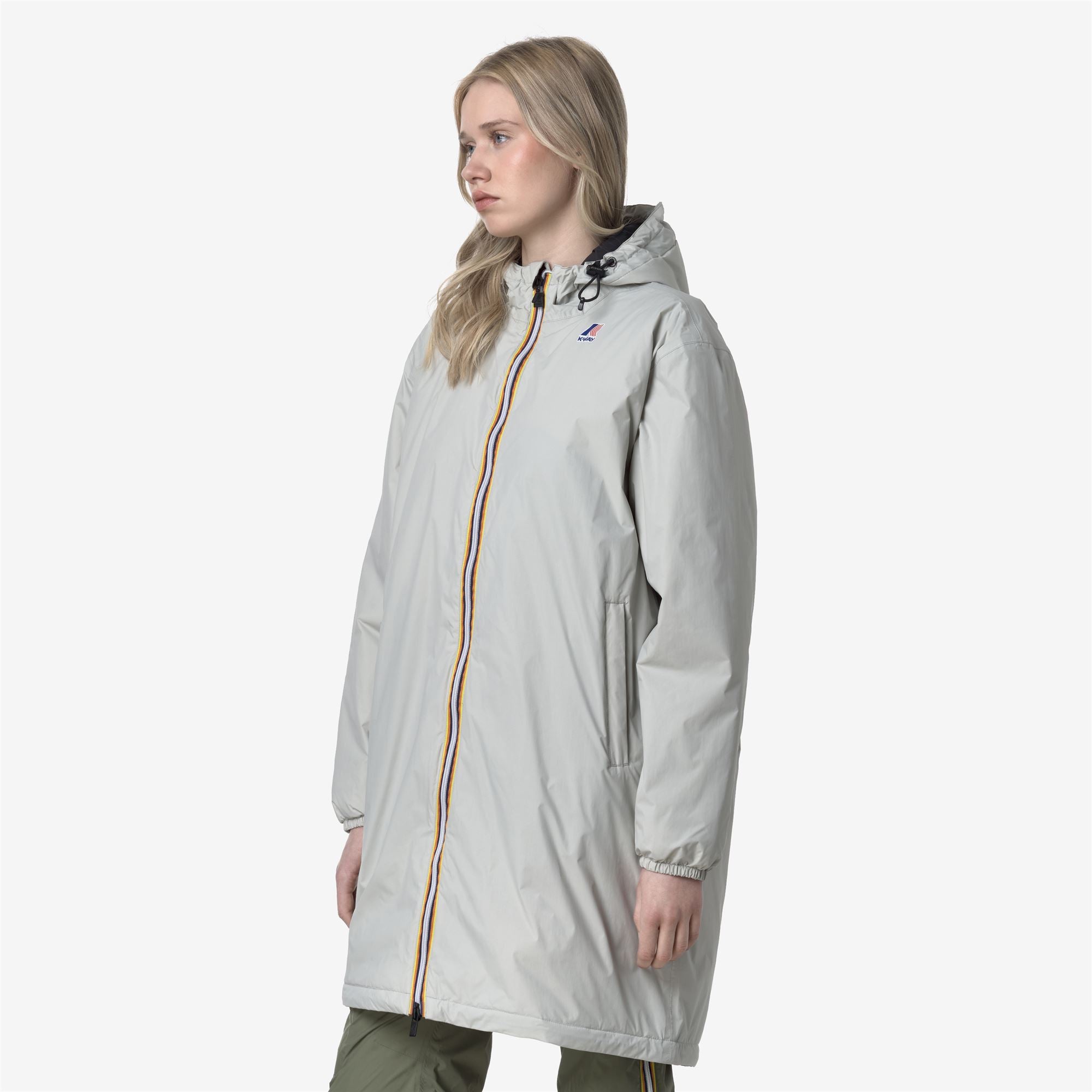 Jackets_UNISEX_LE VRAI 4.0 EIFFEL EAST WARM_3/4 Length_BEIGE LT - Commercial 5