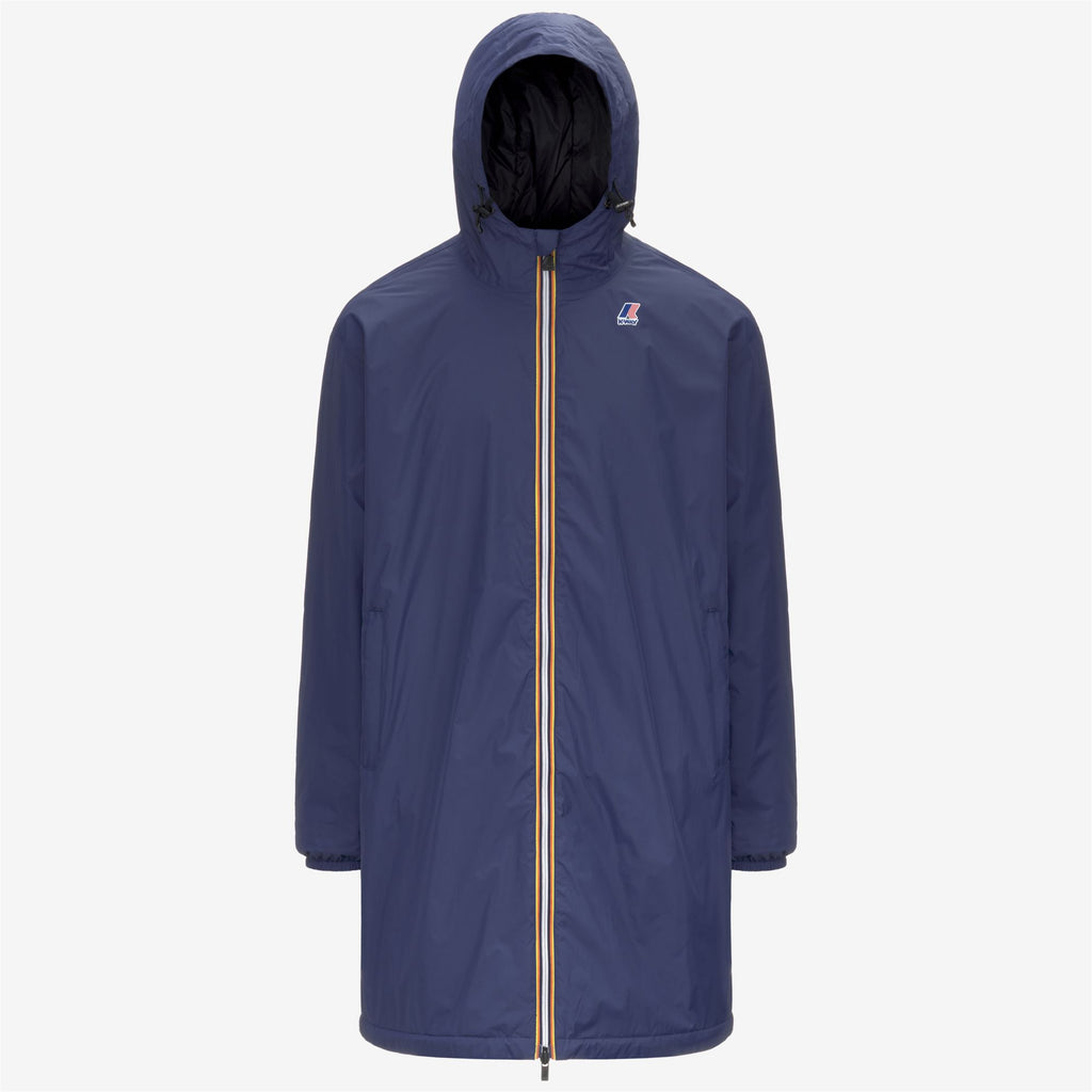Jackets_UNISEX_LE VRAI 4.0 EIFFEL EAST WARM_3/4 Length_Blue Deep Cobalt - Commercial 1