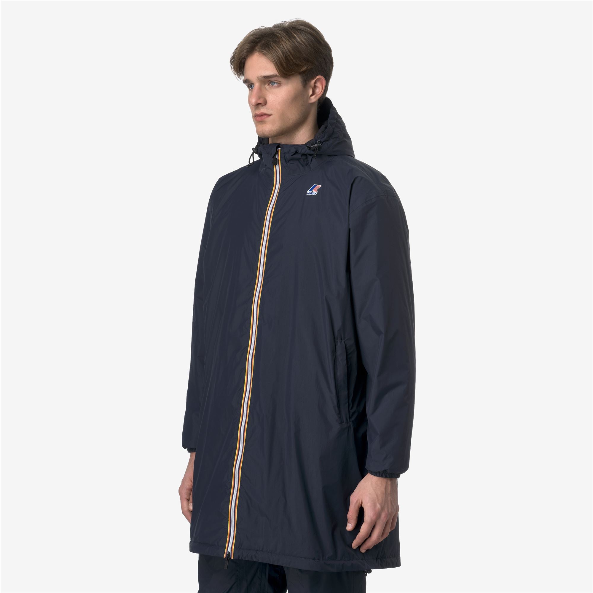 Jackets_UNISEX_LE VRAI 4.0 EIFFEL EAST WARM_3/4 Length_Blue Depth - Commercial 5