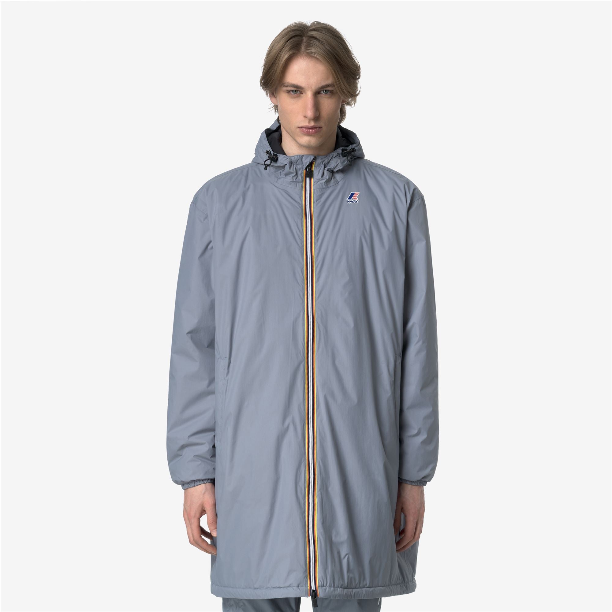 Jackets_UNISEX_LE VRAI 4.0 EIFFEL EAST WARM_3/4 Length_Grey Md - Commercial 4