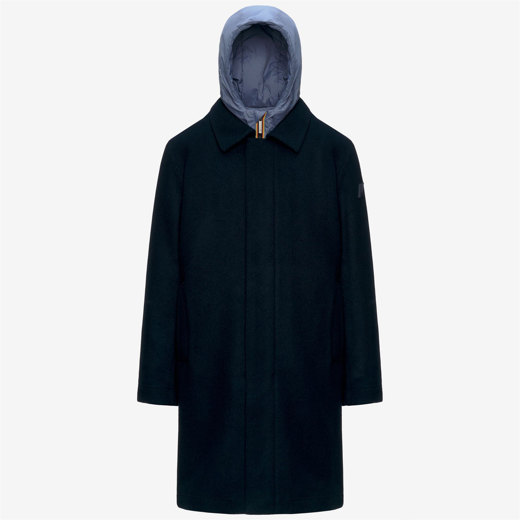 Jackets_Man_POIROL WOOL NYLON_3/4 Length_Blue Depth - Blue Wild - Commercial 1