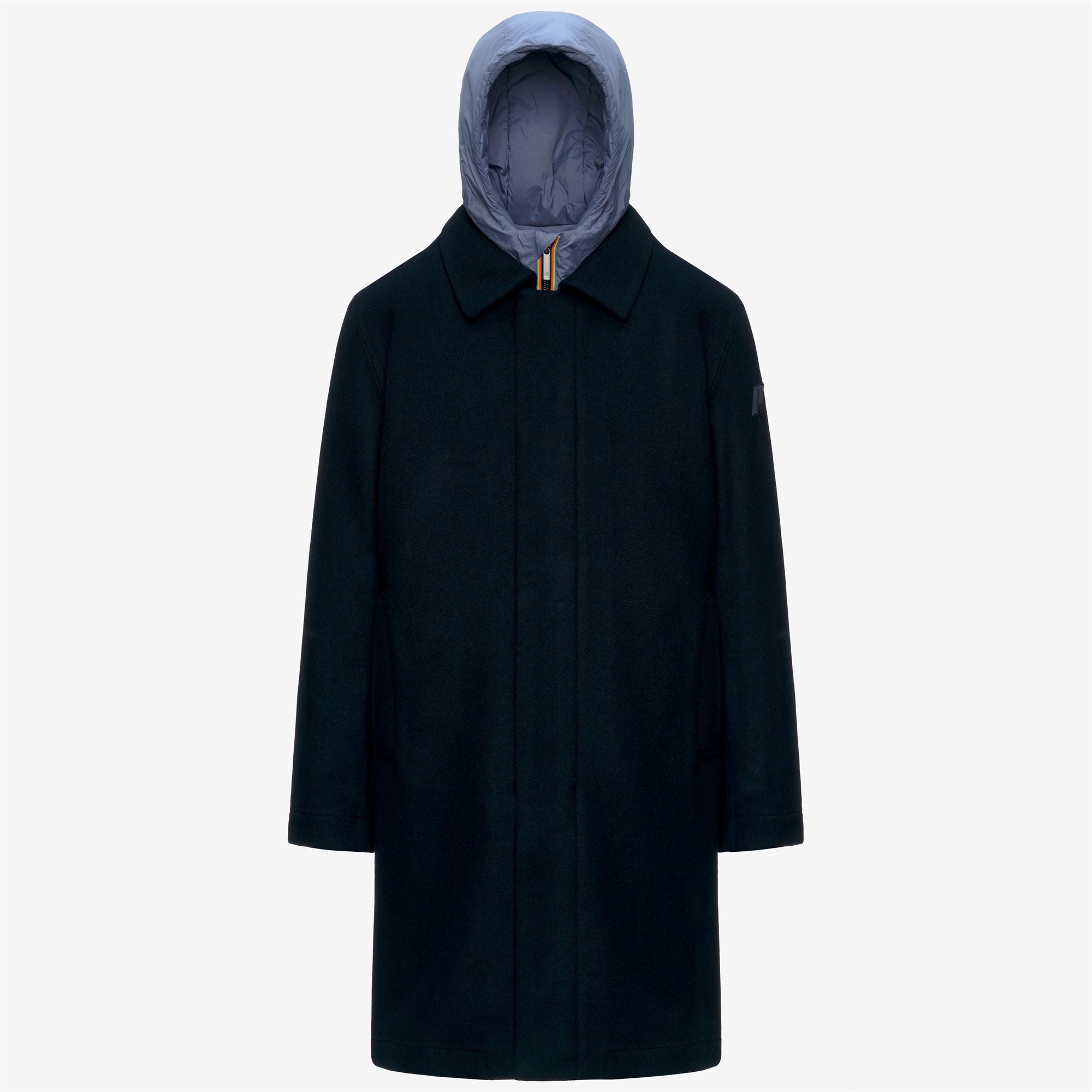 Jackets_Man_POIROL WOOL NYLON_3/4 Length_Blue Depth - Blue Wild - Commercial 1