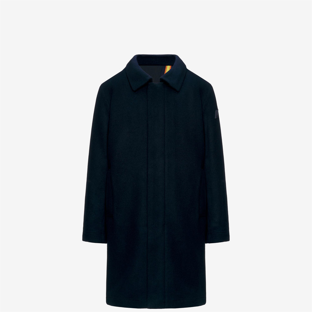 Jackets_Man_POIROL WOOL NYLON_3/4 Length_Blue Depth - Blue Wild - Commercial 2