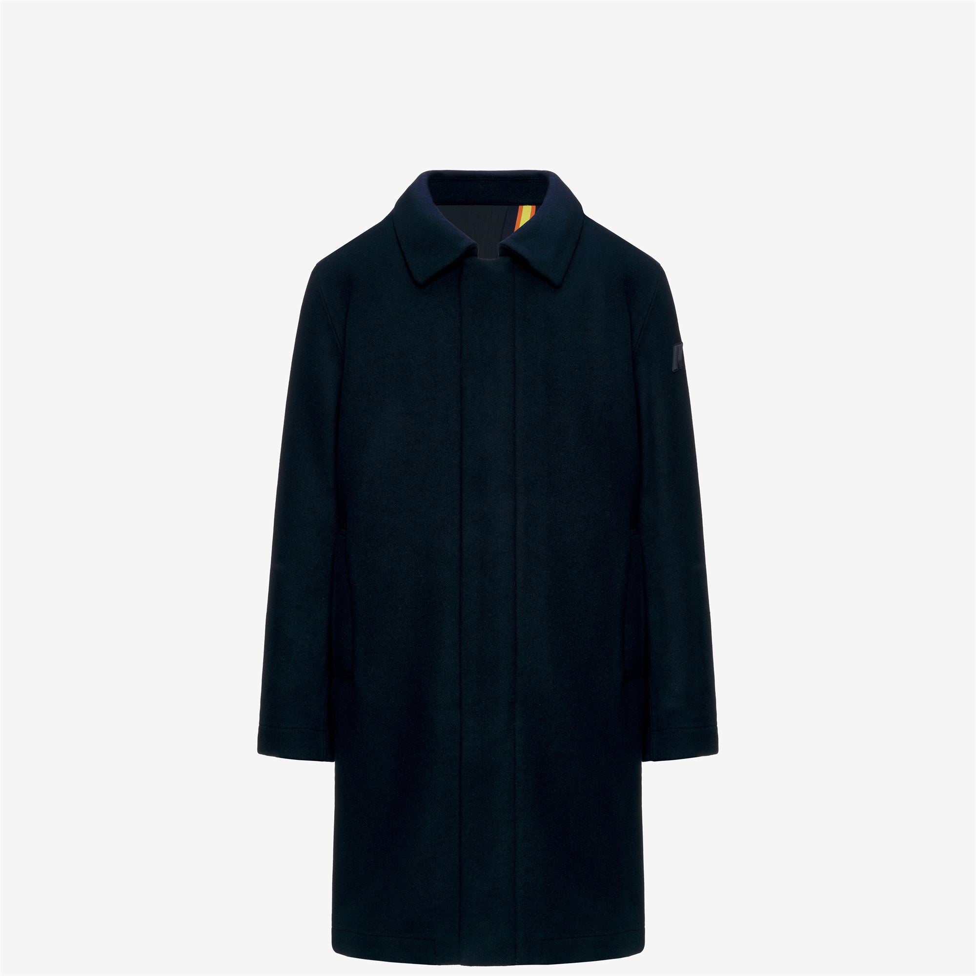Jackets_Man_POIROL WOOL NYLON_3/4 Length_Blue Depth - Blue Wild - Commercial 2