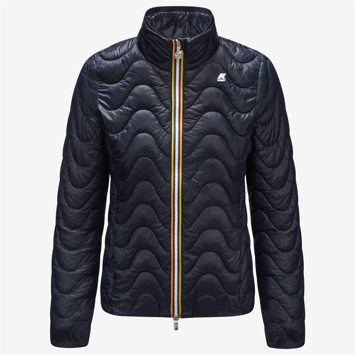 Jackets_WOMAN_VIOLETTE QUILTED WARM_Short_Blue Depth - Commercial 1