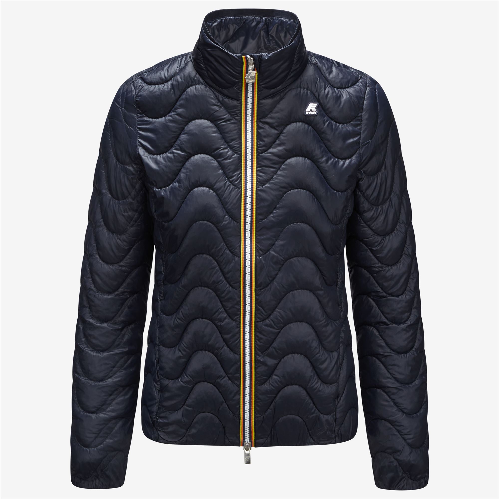Jackets_WOMAN_VIOLETTE QUILTED WARM_Short_Blue Depth - Commercial 1
