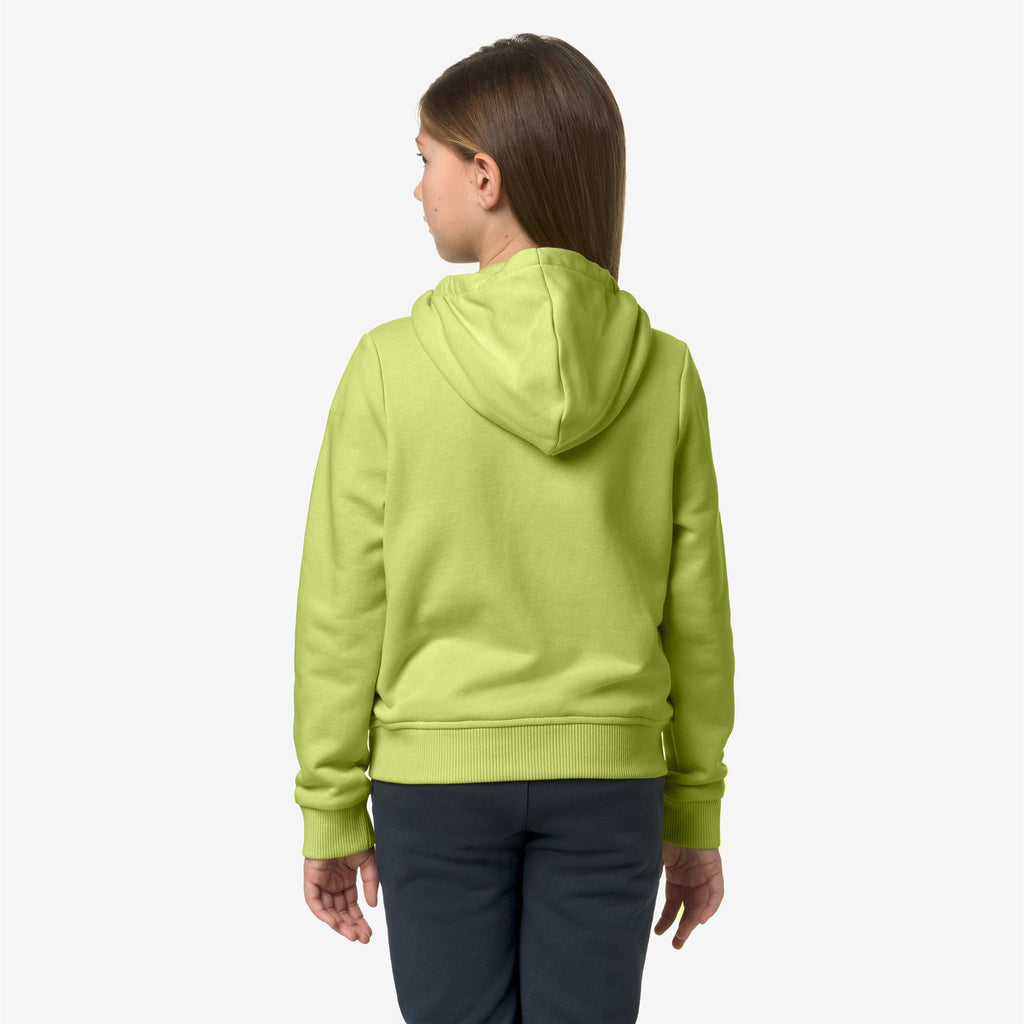 Fleece_KID UNISEX_P. LE VRAI ARNEL POLY COTTON_Jacket_Green Celery - Commercial 6
