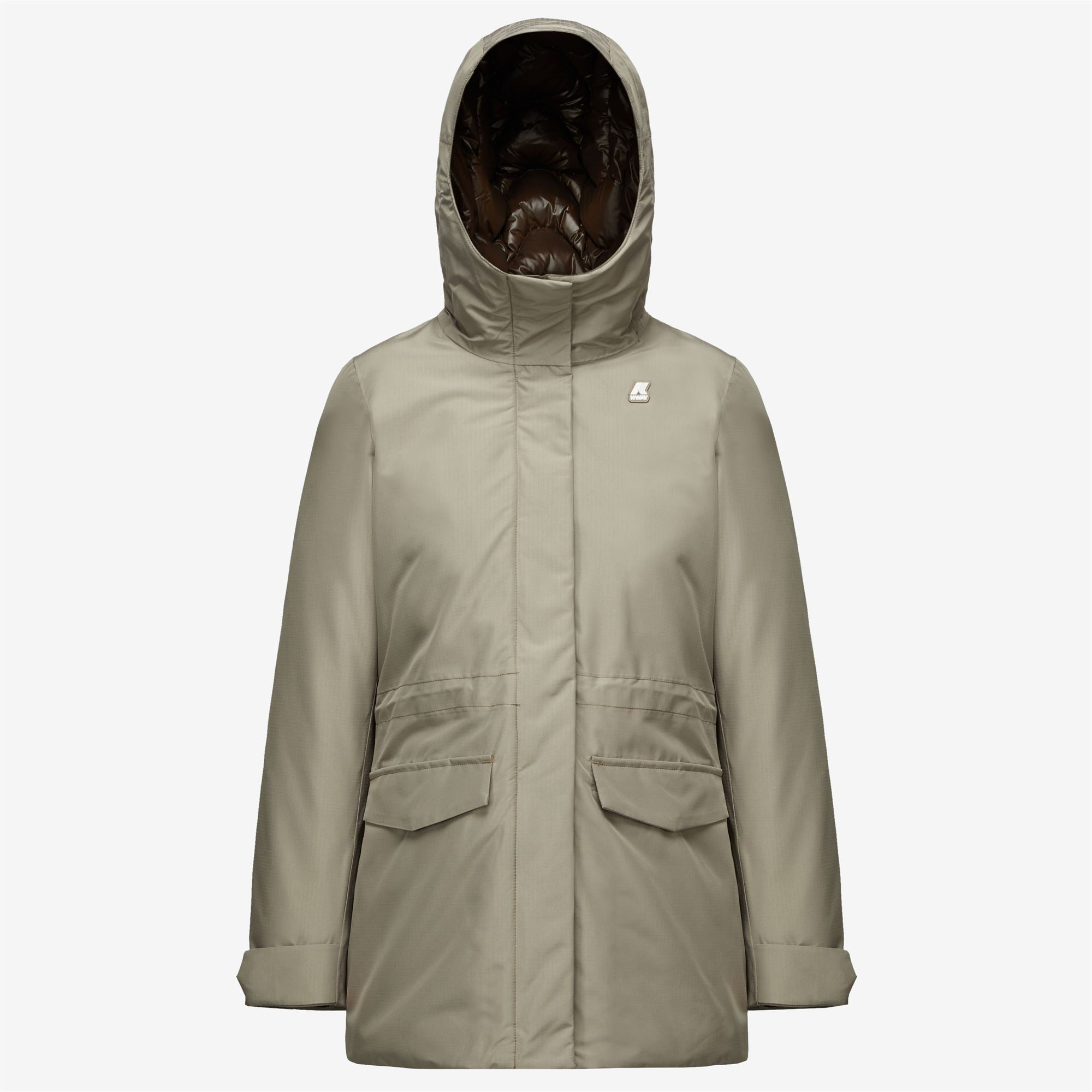 Jackets_Woman_ANNETTE THERMO HEAVY_3/4 Length_Beige T-Brown M - Commercial 1