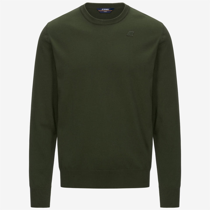 SEBASTIEN COTTON PS - Knitwear - Pull  Over - MAN - GREEN AFRICA 1