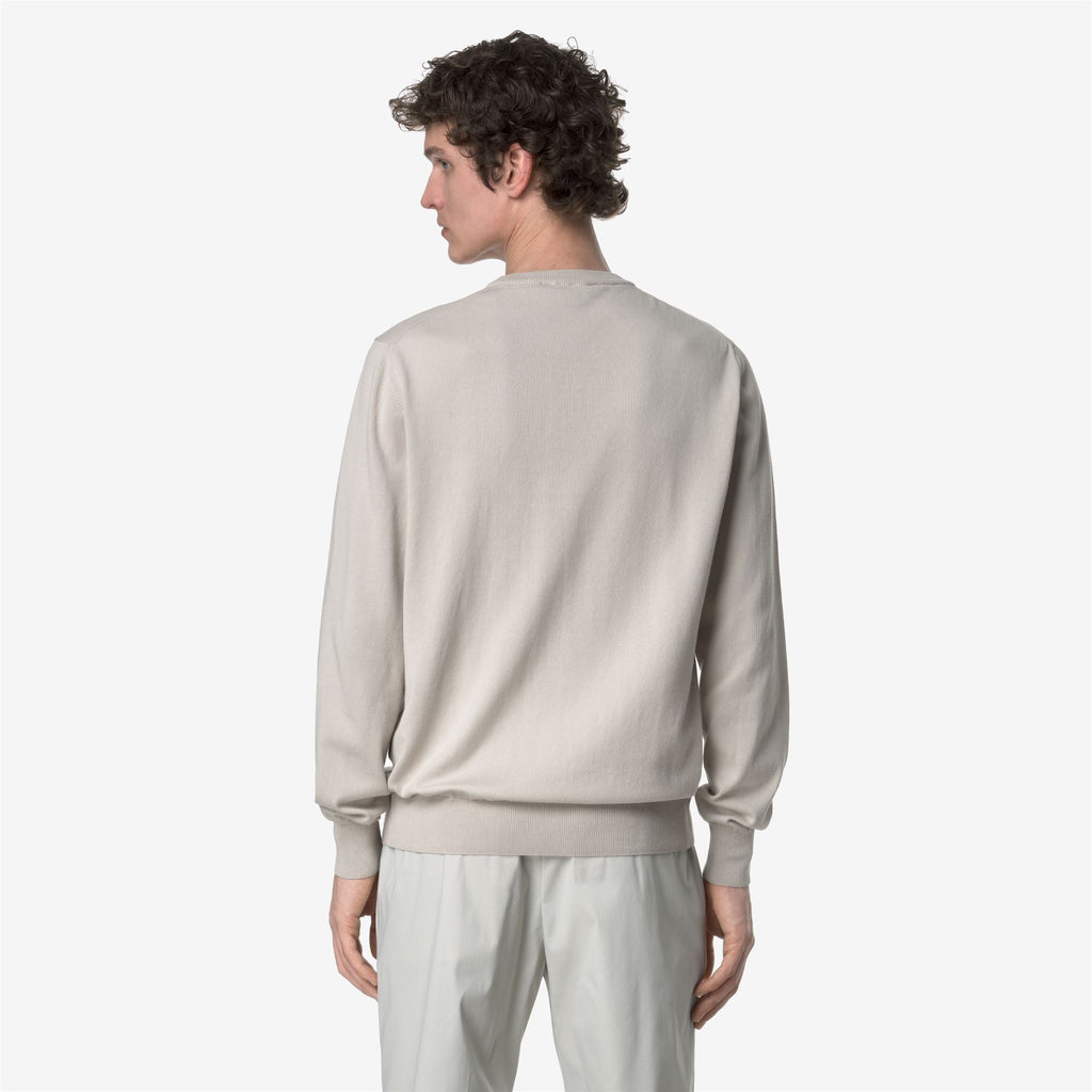 Knitwear_MAN_SEBASTIEN COTTON PS_Pull Over_BEIGE LT - Commercial 6