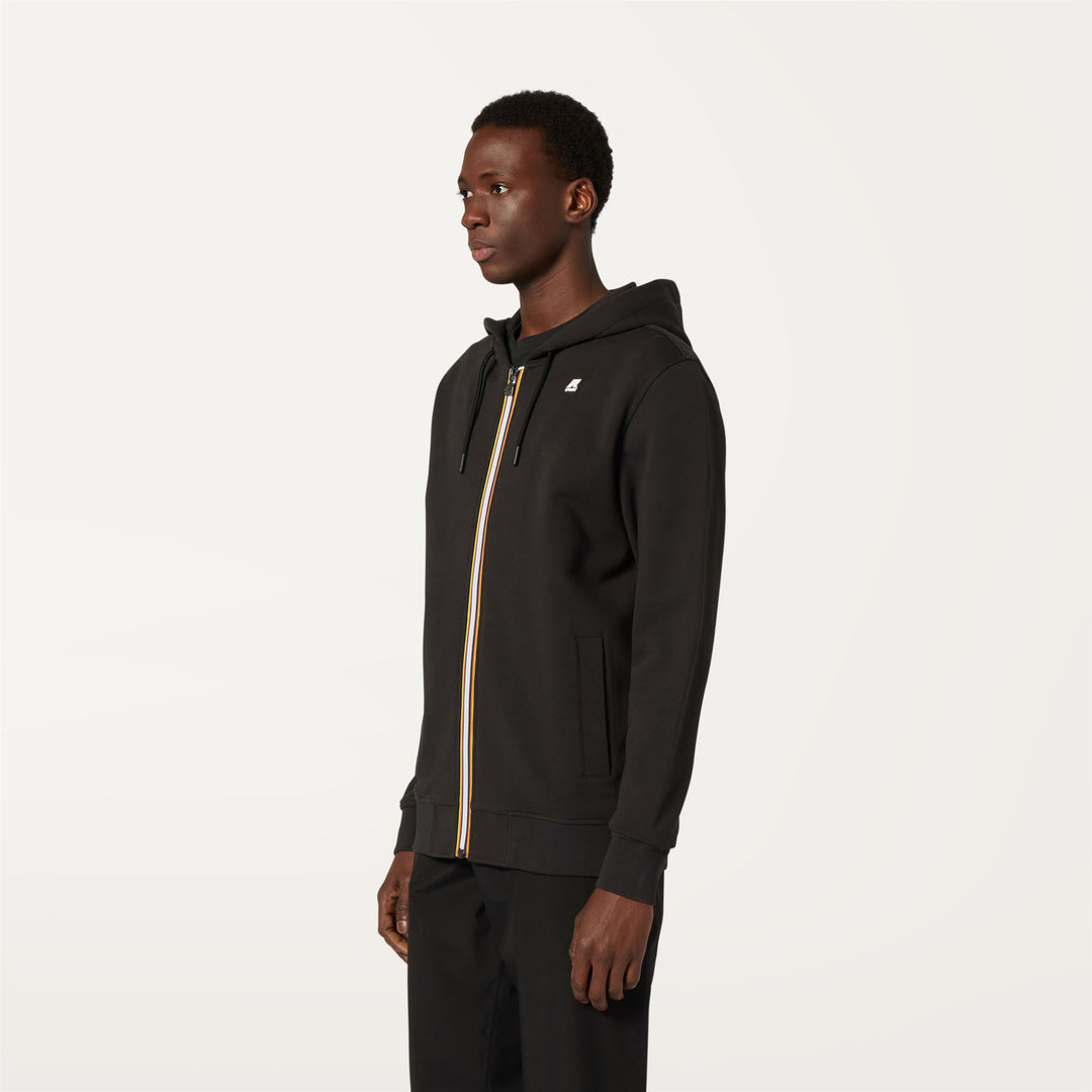 ANTHONY - Polaire - Veste - Homme - Black Pure main