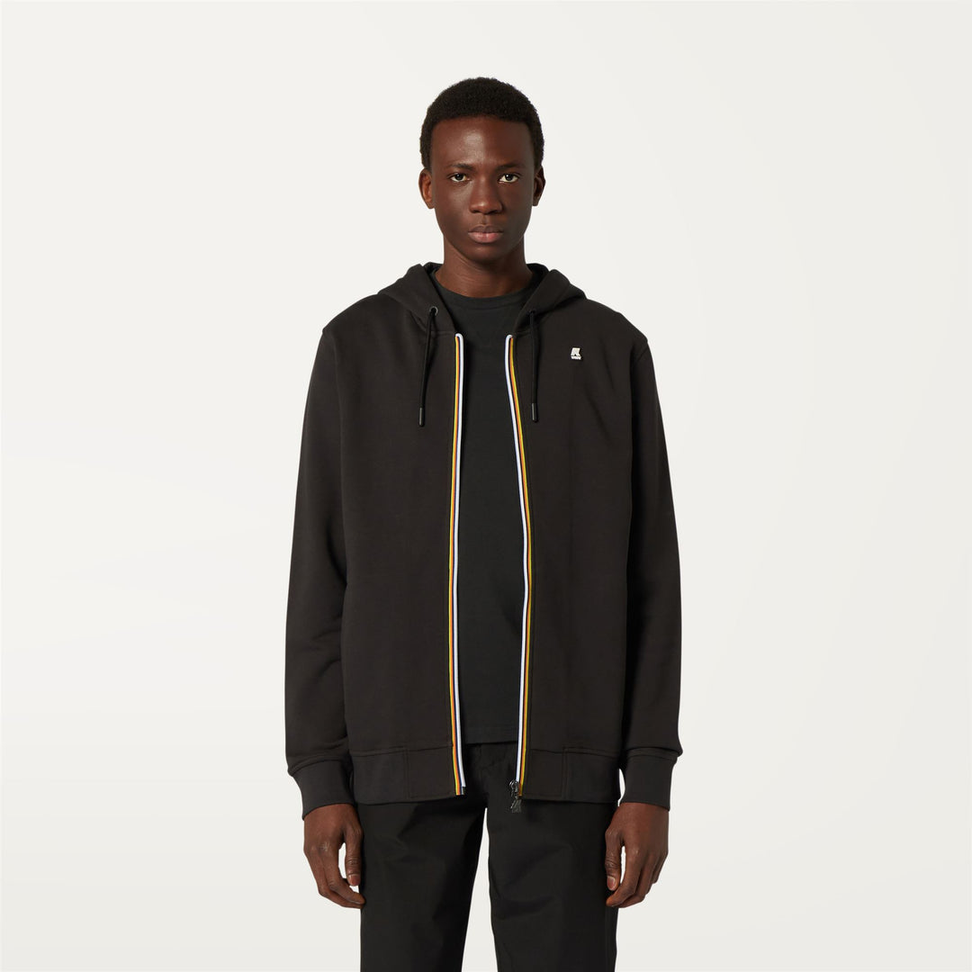 ANTHONY - Polaire - Veste - Homme - Black Pure main