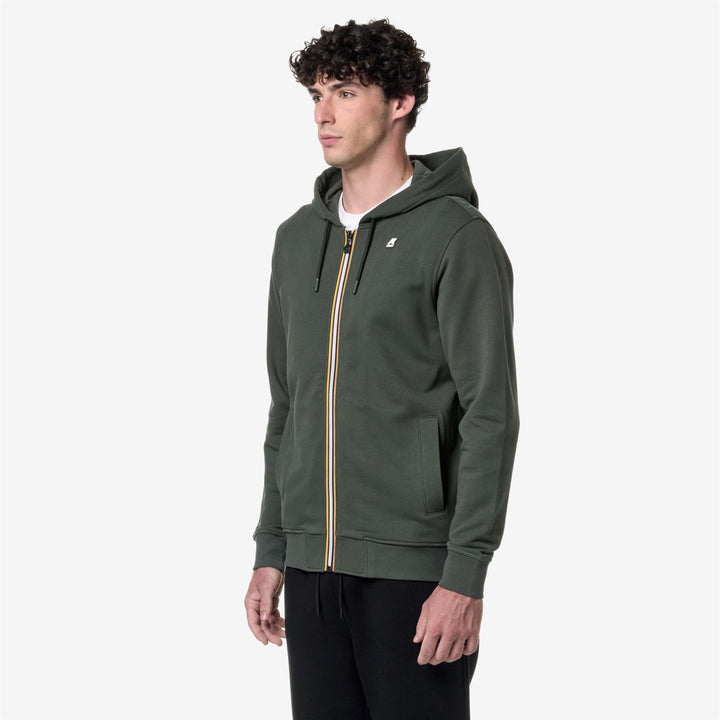 ANTHONY - Polaire - Veste - Homme - GREEN BLACKISH 3