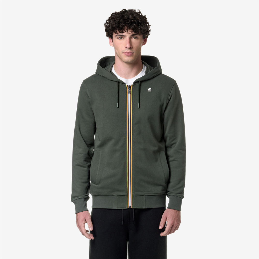 ANTHONY - Polaire - Veste - Homme - GREEN BLACKISH 02