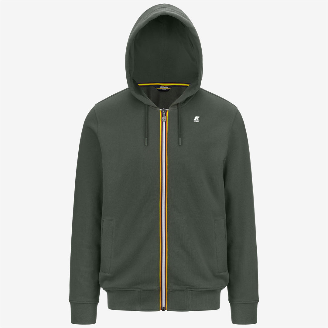 ANTHONY - Polaire - Veste - Homme - GREEN BLACKISH main