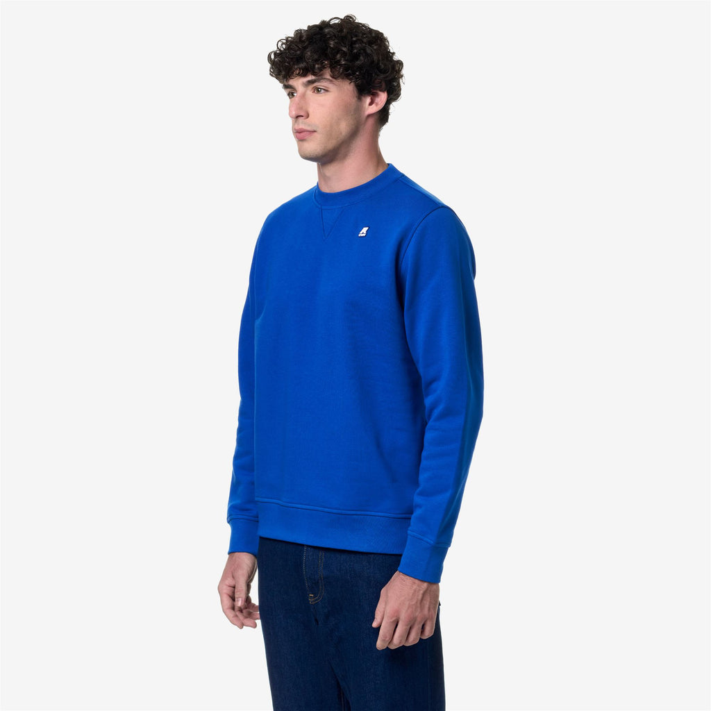 Fleece_Man_BAPTISTE_Jumper_Blue Royal Marine - Commercial 5