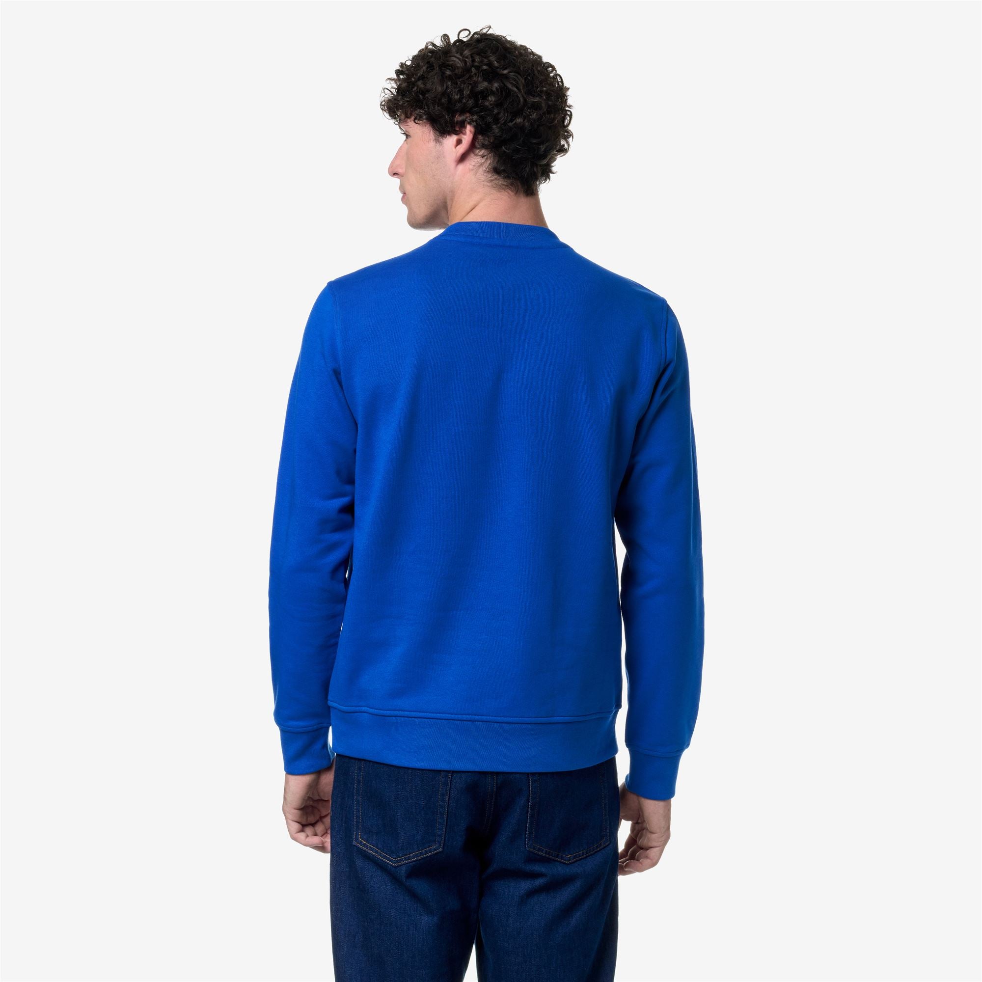 Fleece_Man_BAPTISTE_Jumper_Blue Royal Marine - Commercial 6
