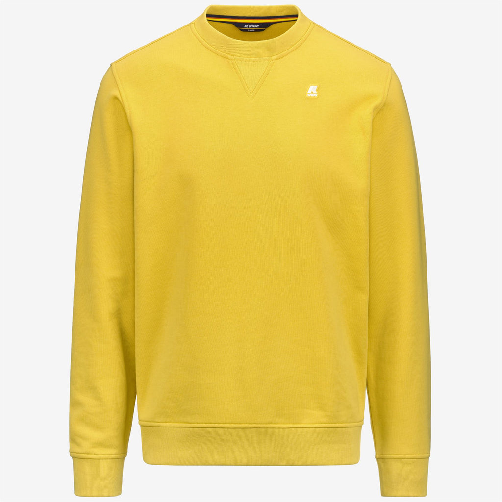 Fleece_Man_BAPTISTE_Jumper_Yellow Zafferano - Commercial 1
