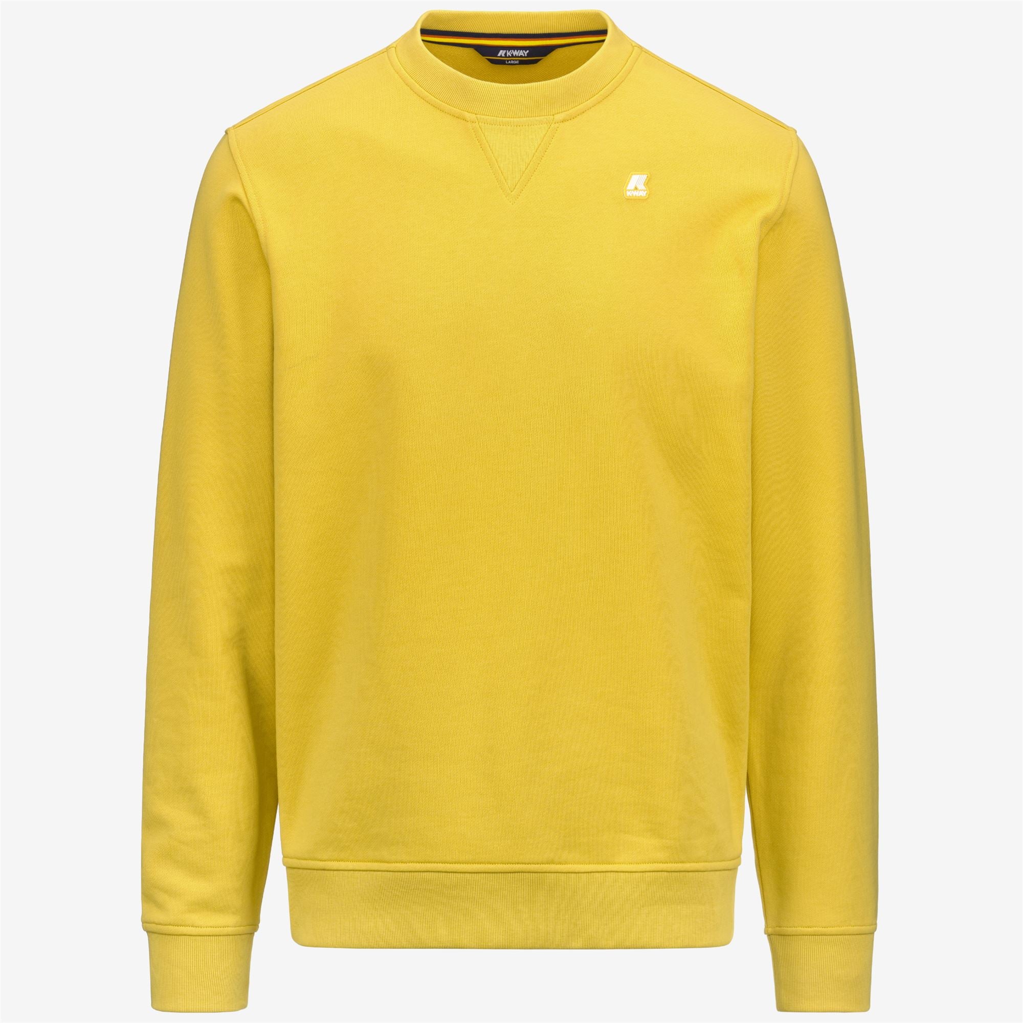 Fleece_Man_BAPTISTE_Jumper_Yellow Zafferano - Commercial 1