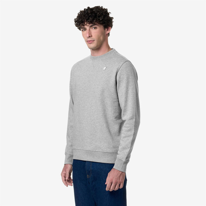 BAPTISTE - Fleece - Jumper - MAN - GREY MEL 4