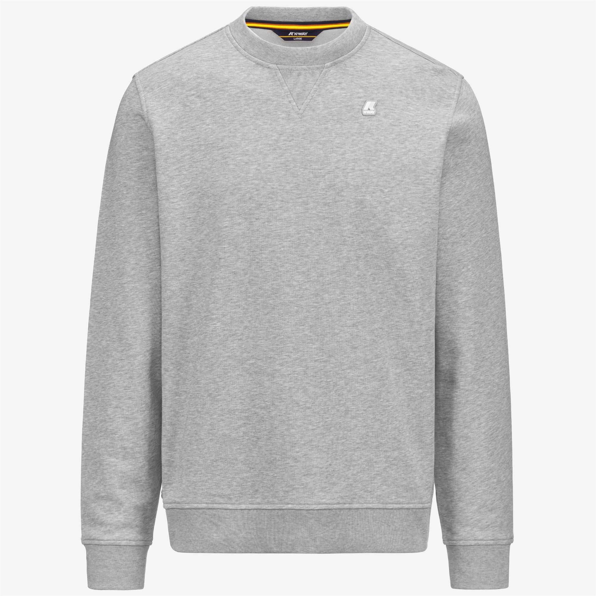 Fleece_MAN_BAPTISTE_Jumper_GREY MEL - Commercial 1