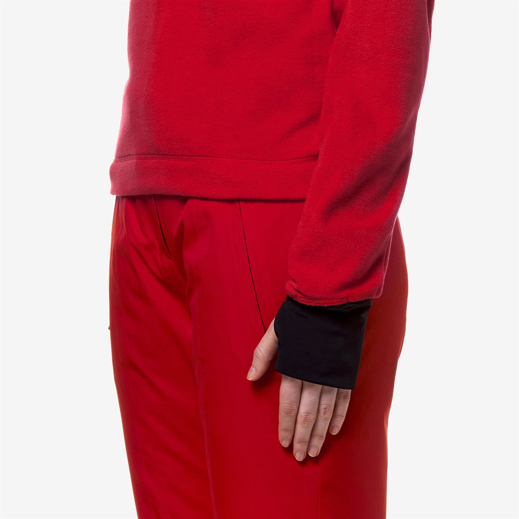 Fleece_Woman_CEILLAC POLAR_Pull Over_Red - Commercial 7