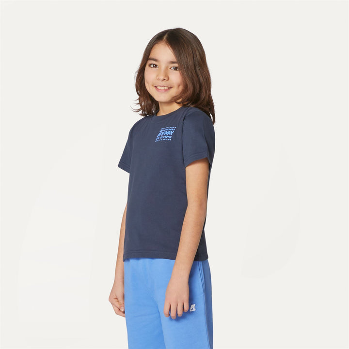 P. ODOM MULTIPLE LOGO - T-ShirtsTop - T-Shirt - BOY - BLUE DEPTH