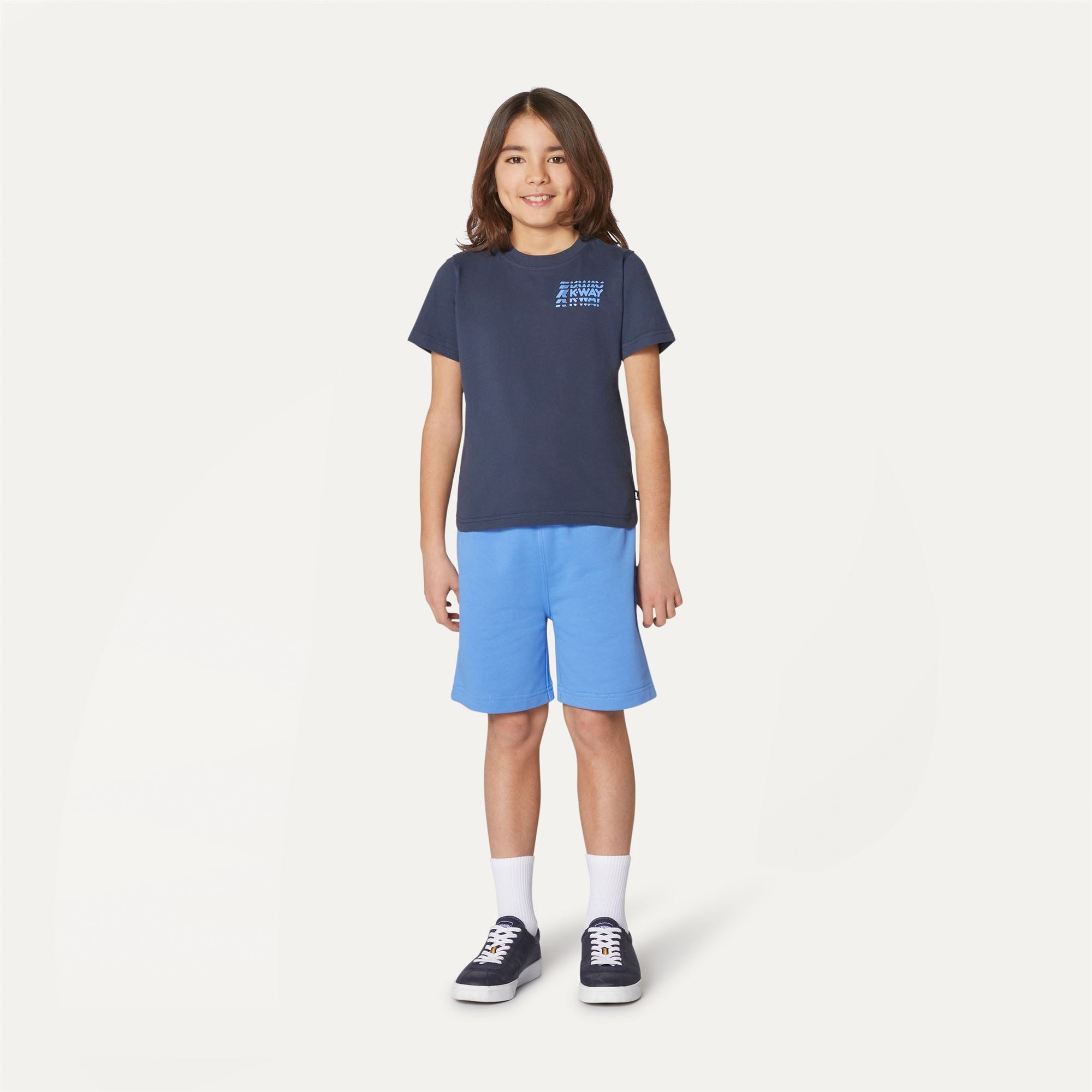 T-Shirts & Top_Boy_P. ODOM MULTIPLE LOGO_T-Shirt_Blue Depth - Commercial 4