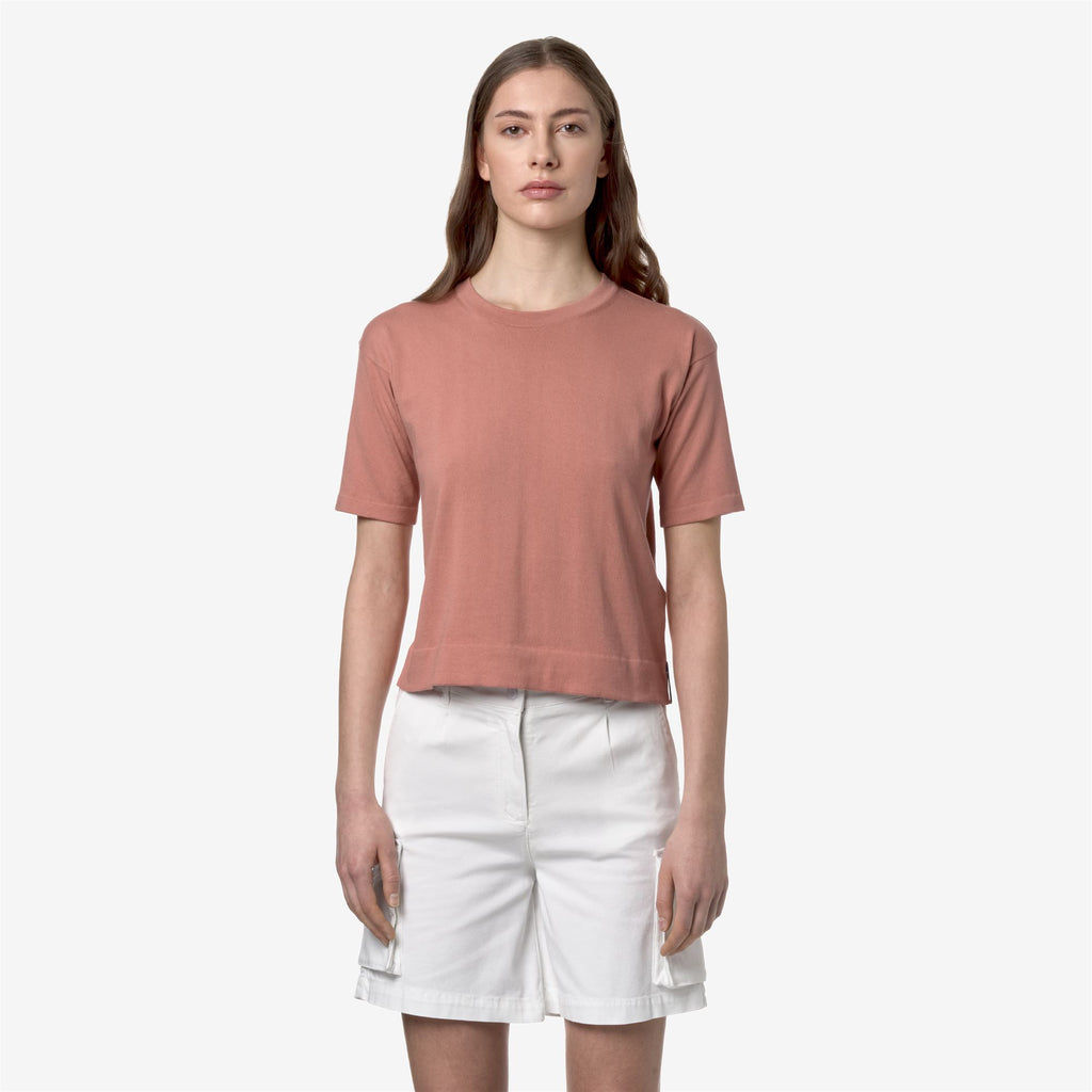 Knitwear_Woman_ESMER_Pull Over_Rose Brown - Commercial 4