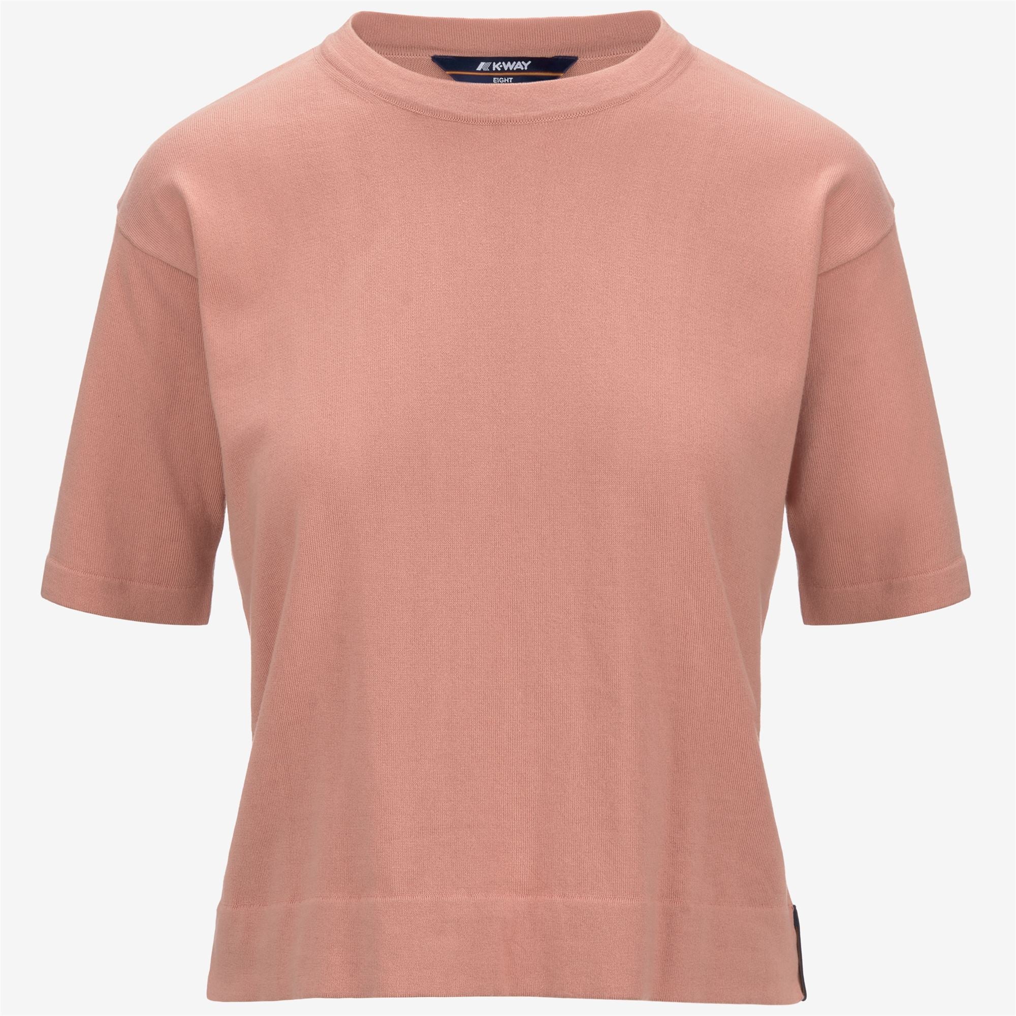 Knitwear_Woman_ESMER_Pull Over_Rose Brown - Commercial 1