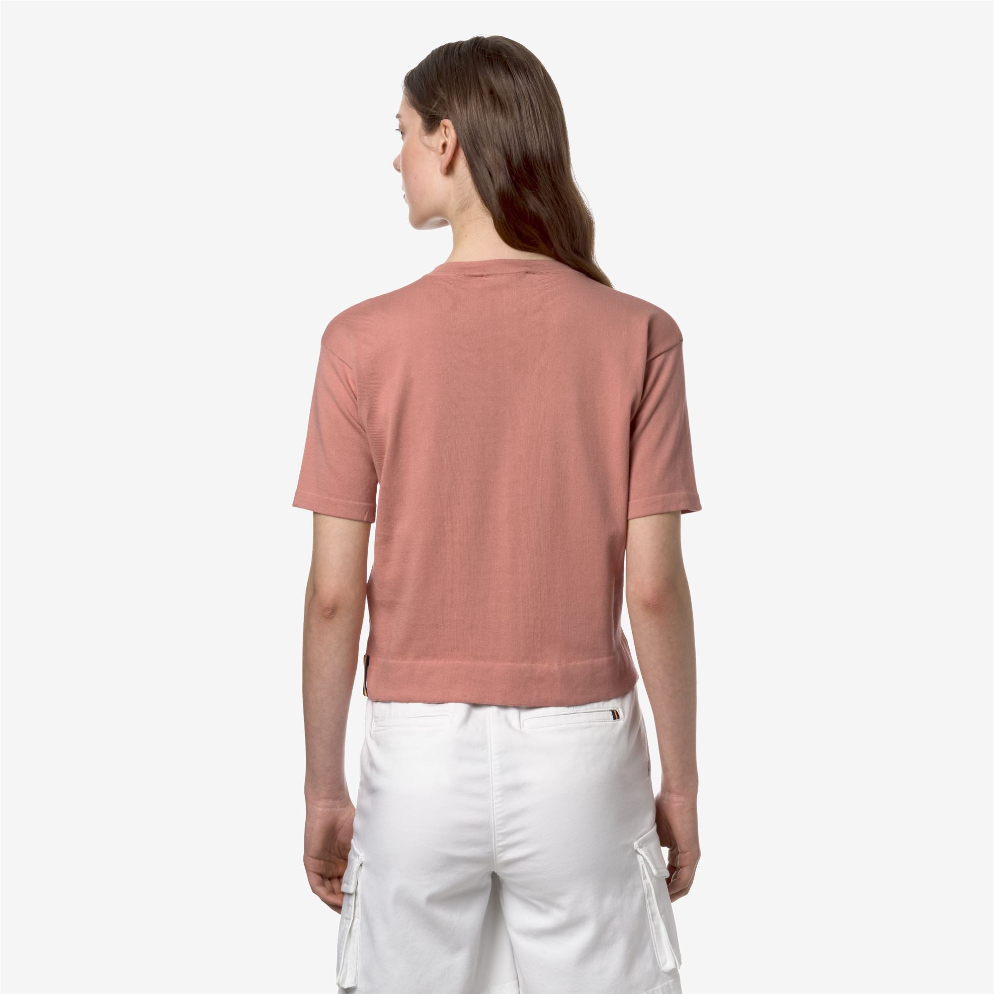 Knitwear_Woman_ESMER_Pull Over_Rose Brown - Commercial 6