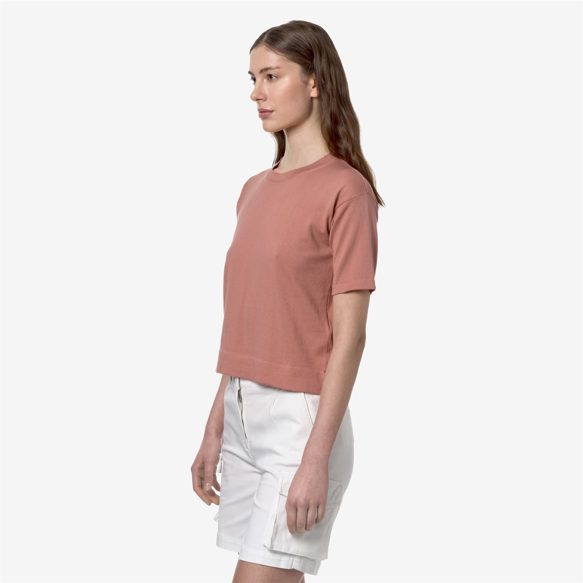 Knitwear_Woman_ESMER_Pull Over_Rose Brown - Commercial 5