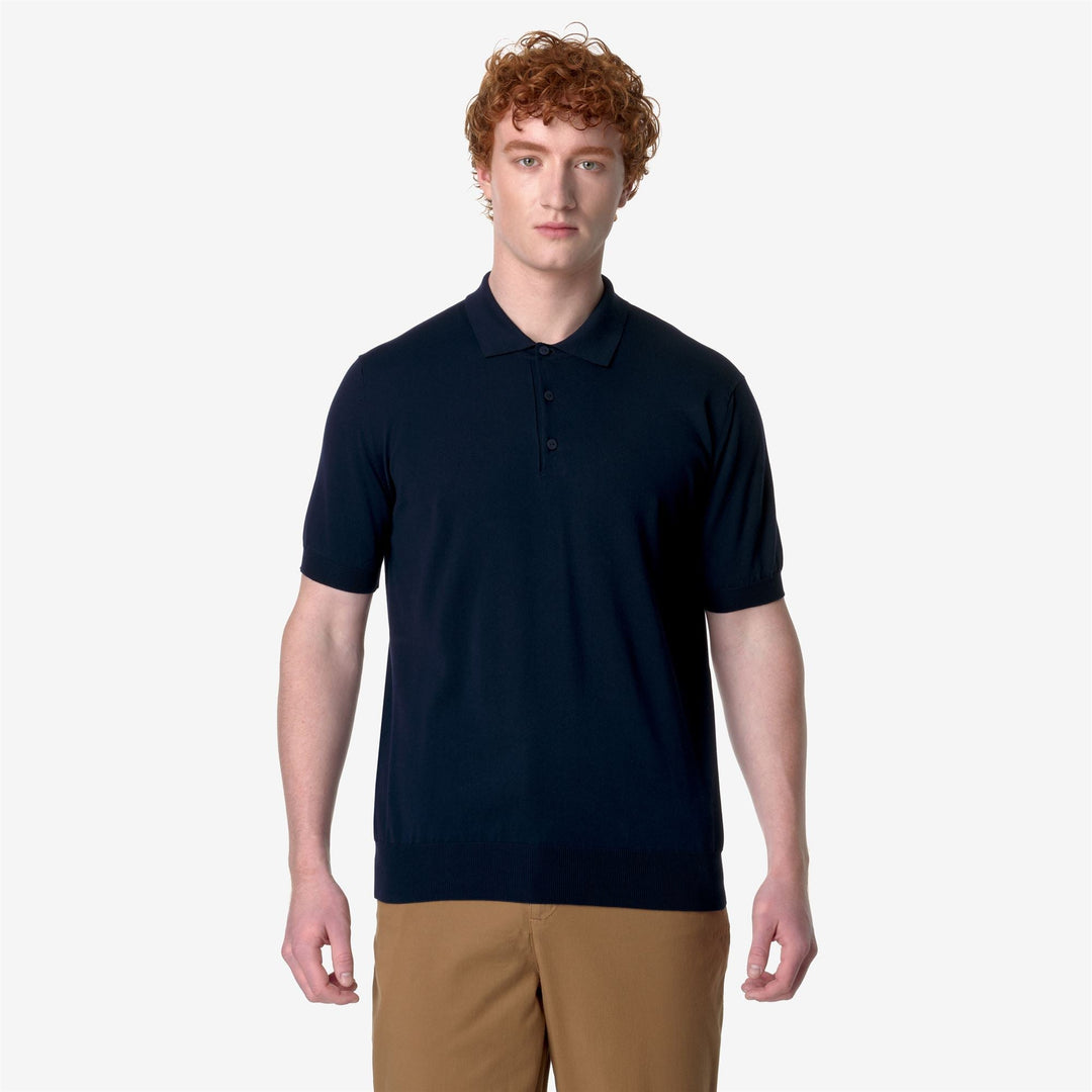 PLEYNE - Knitwear - Polo - MAN - BLUE DEPTH