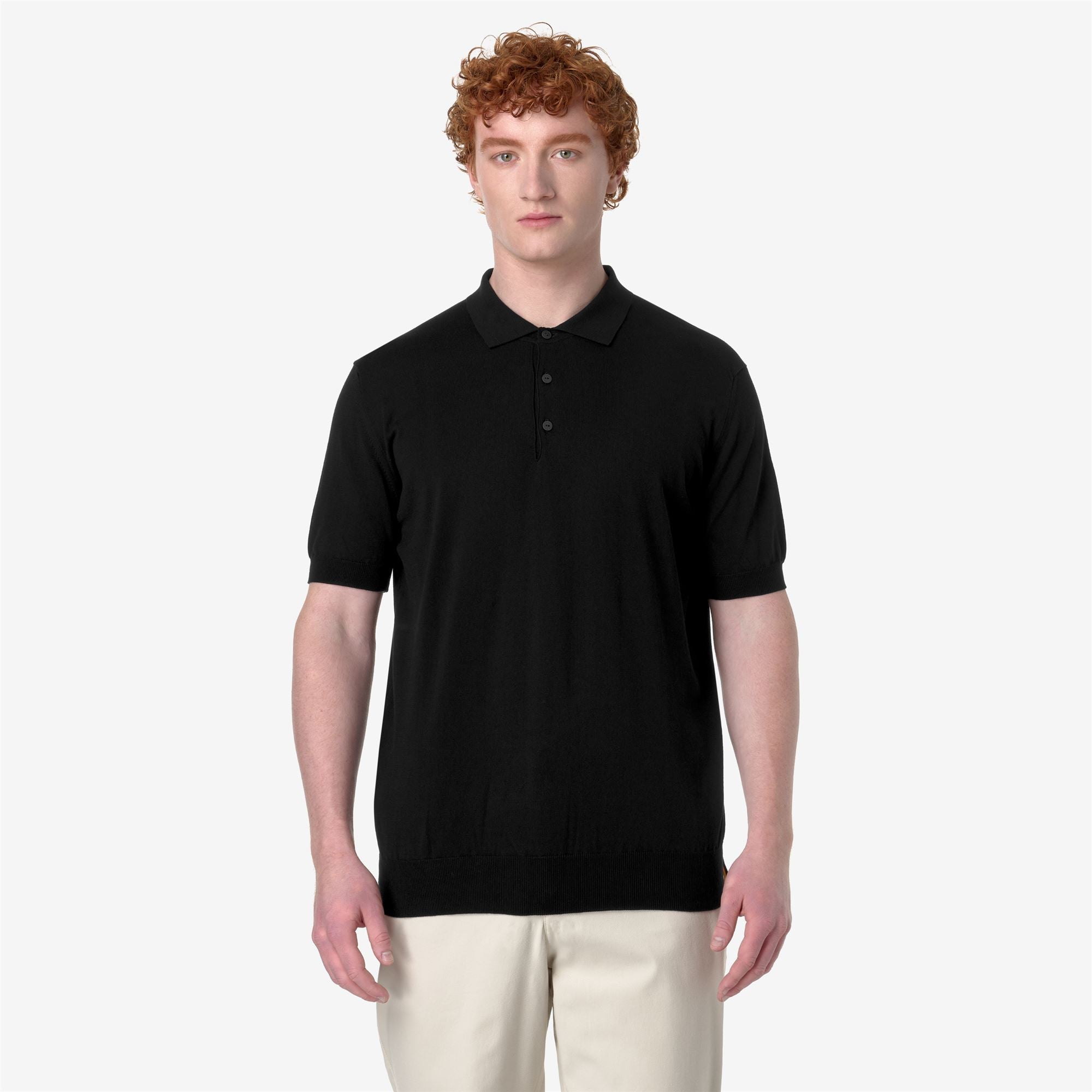 Knitwear_MAN_PLEYNE_Polo_Black Pure - Commercial 4