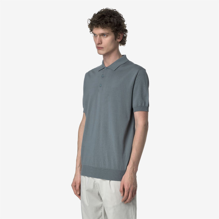 PLEYNE - Knitwear - Polo - MAN - GREY SAGE