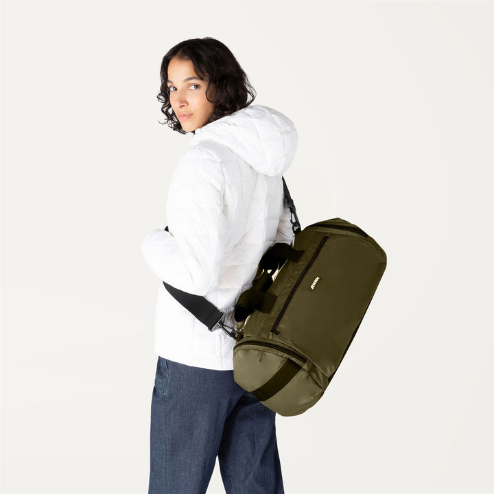 MEREVILLE S - Bags - Duffle - UNISEX - GREEN BLACKISH 3