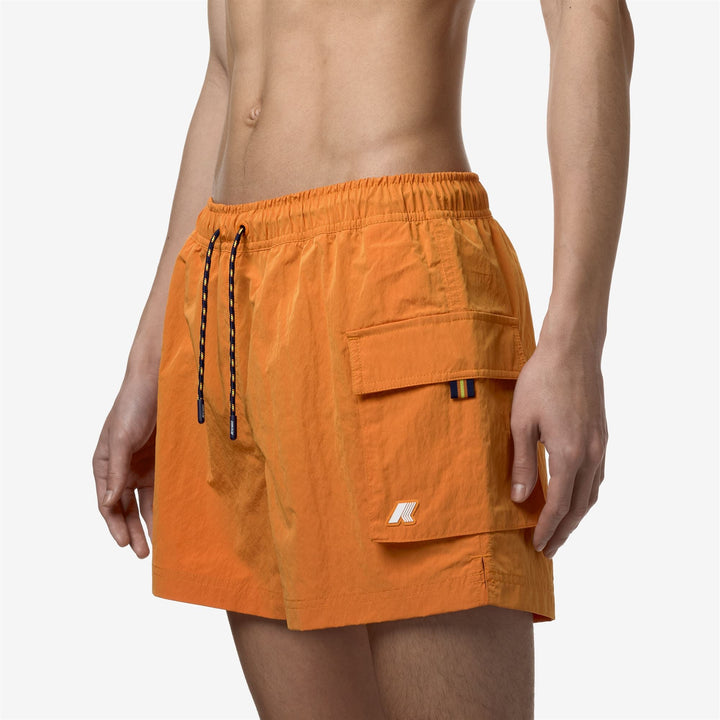 MELLOW MINI RIPSTOP - Bathing Suits - Swimming Trunk - MAN - ORANGE MD