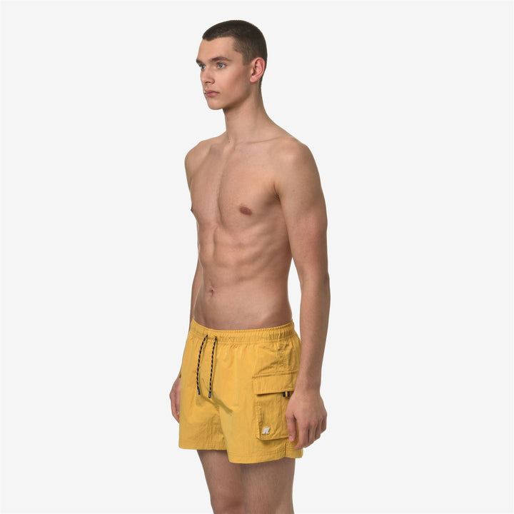 MELLOW MINI RIPSTOP - Bathing Suits - Swimming Trunk - MAN - YELLOW MIMOSA