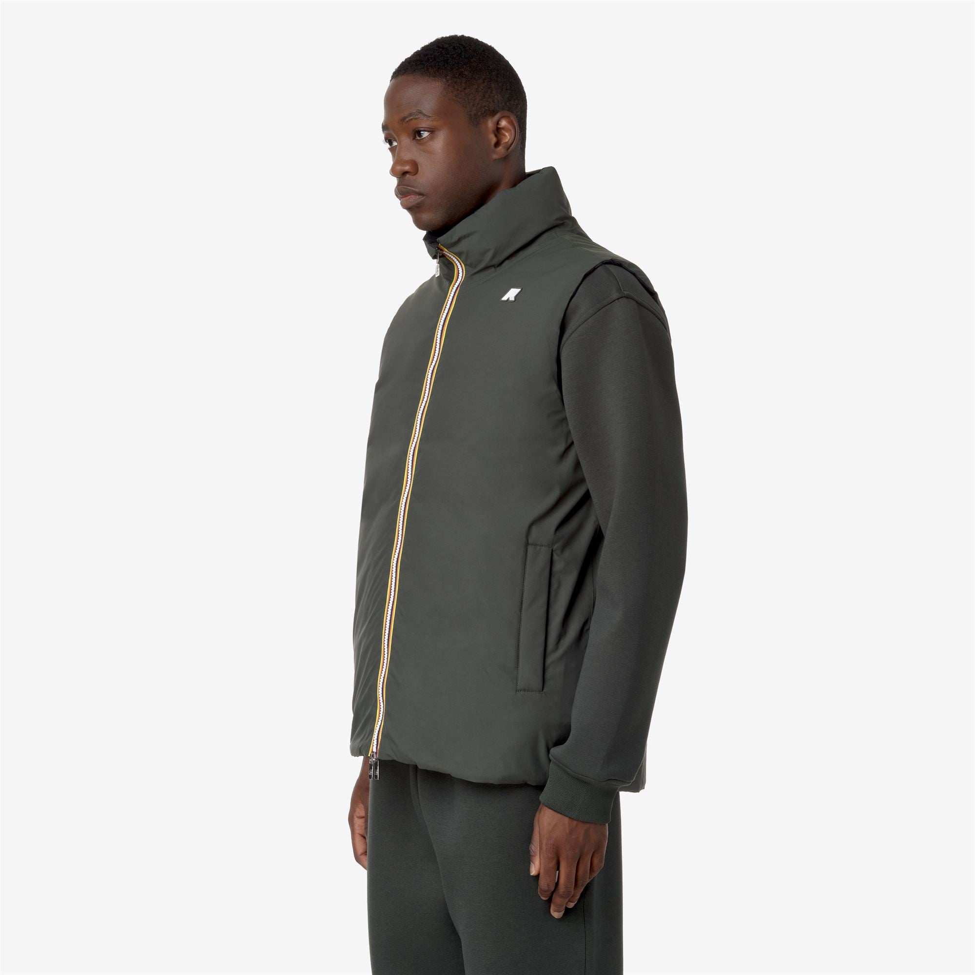 Jackets_MAN_VALEN ST THERMO DOUBLE_Short_GREEN BLACKISH  - Black Pure - Commercial 5