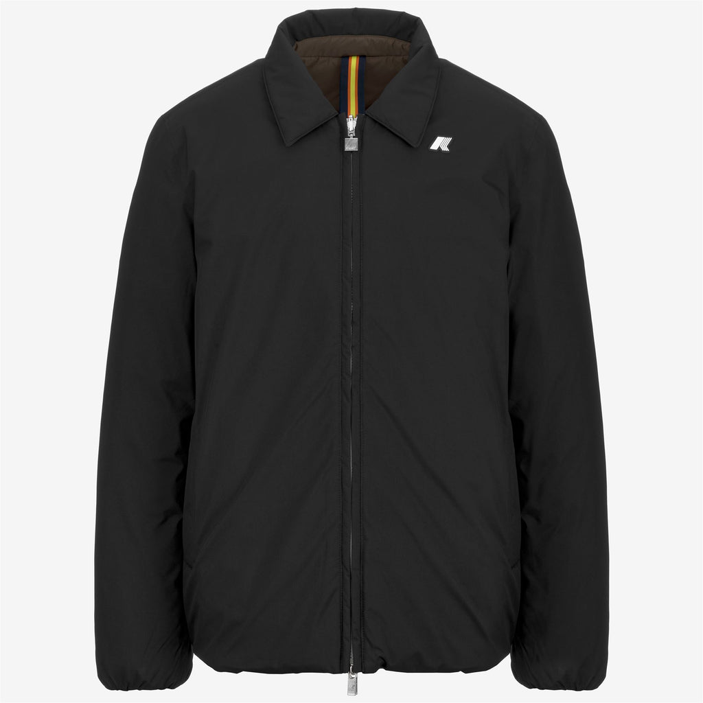 Jackets_MAN_BRUNIK ST THERMO DOUBLE_Short_Black P-Brown G - Commercial 1