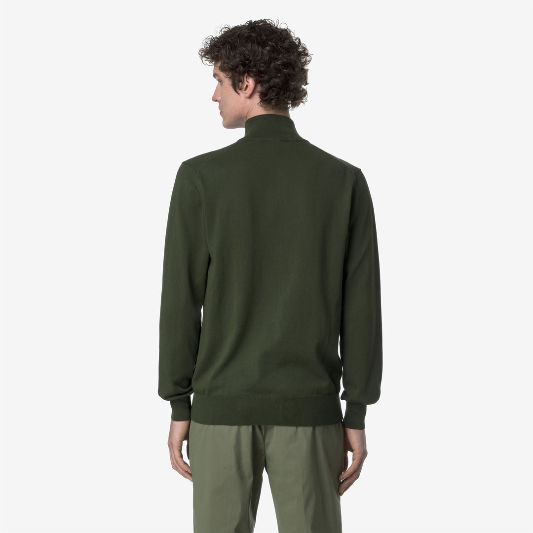 FINNY COTTON PS - Knitwear - Pull  Over - MAN - GREEN AFRICA