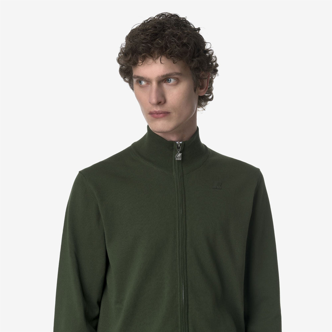 FINNY COTTON PS - Knitwear - Pull  Over - MAN - GREEN AFRICA