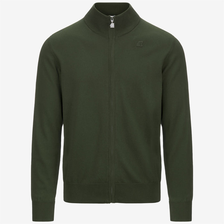 FINNY COTTON PS - Knitwear - Pull  Over - MAN - GREEN AFRICA