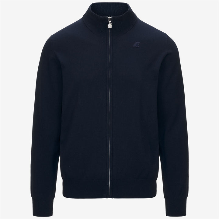 FINNY COTTON PS - Knitwear - Pull  Over - MAN - BLUE DEPTH