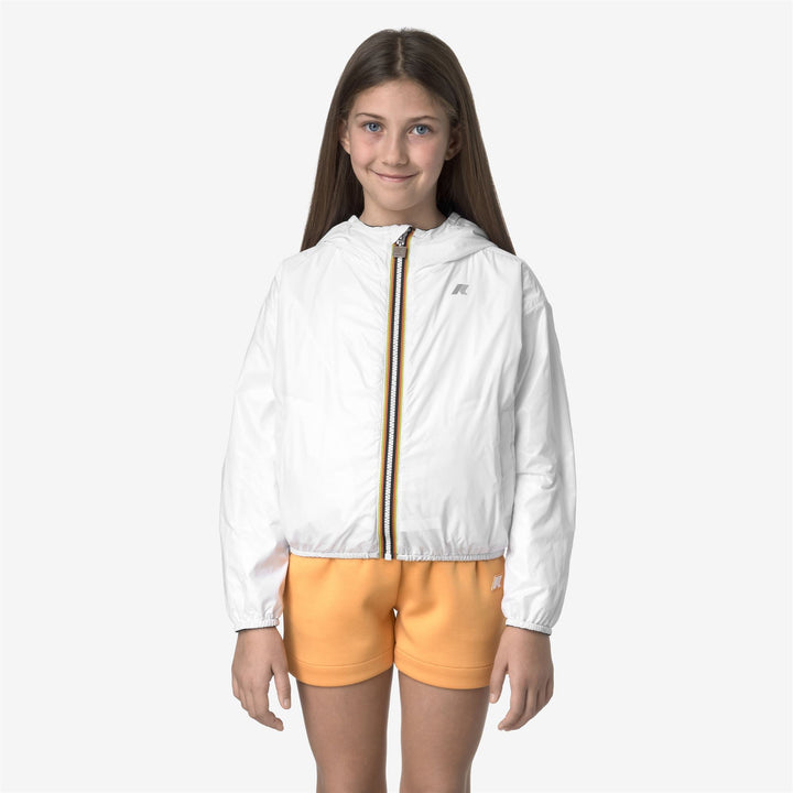 P. LAURETTE PLUS.2 REVERSIBLE - Jackets - Short - GIRL - BLUE DEPTH-WHITE