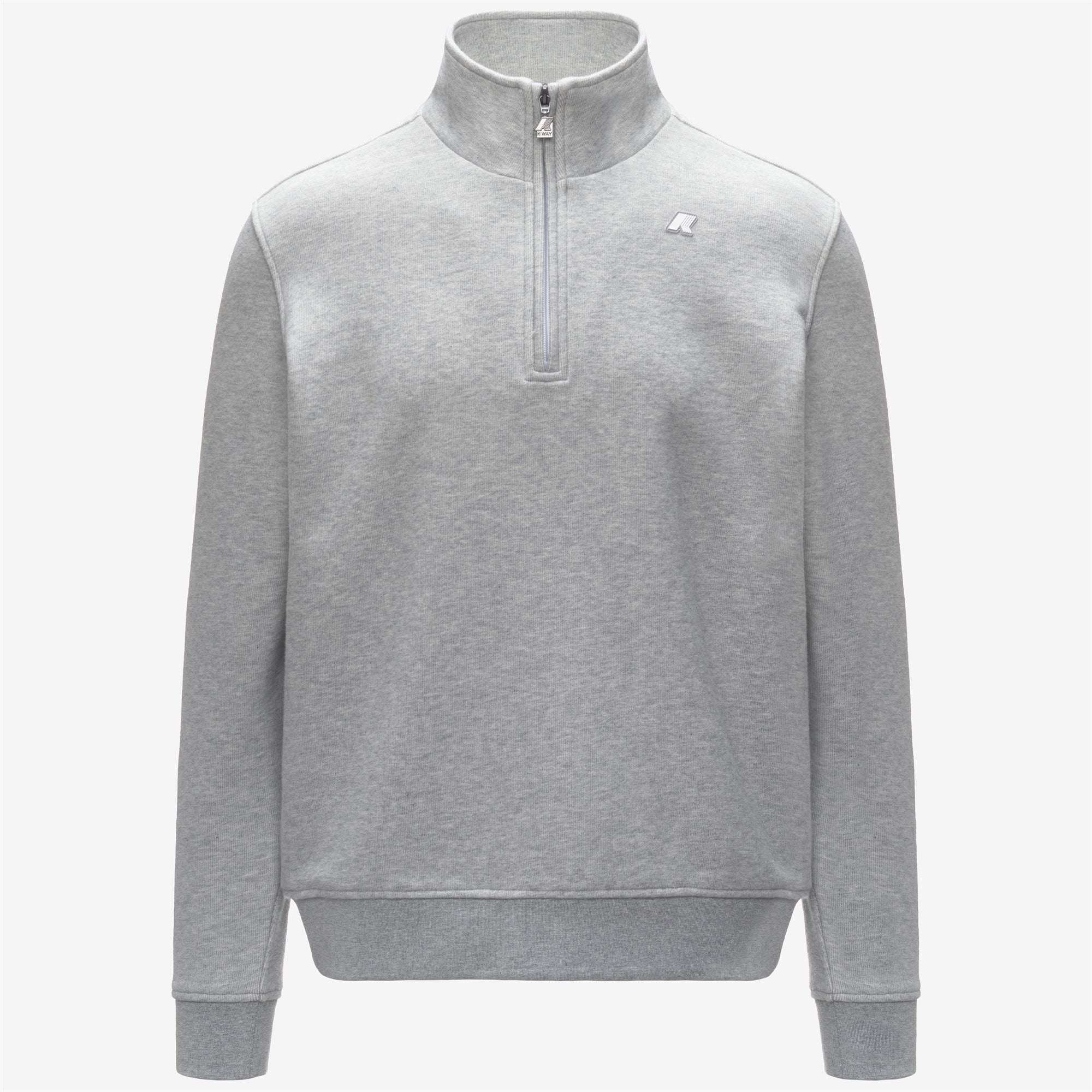 Fleece_MAN_FINNICK HEAVY FLEECE_Pull Over_GREY MEL - Commercial 1