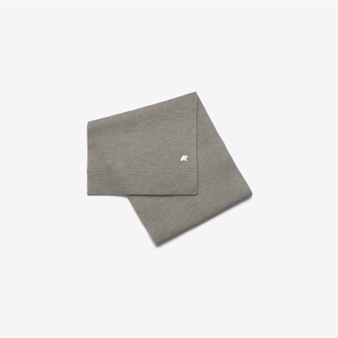 ETIENNE CARDIGAN STITCH WOOL - Écharpes - Écharpe - Unisexe - Green Oak Melange 01