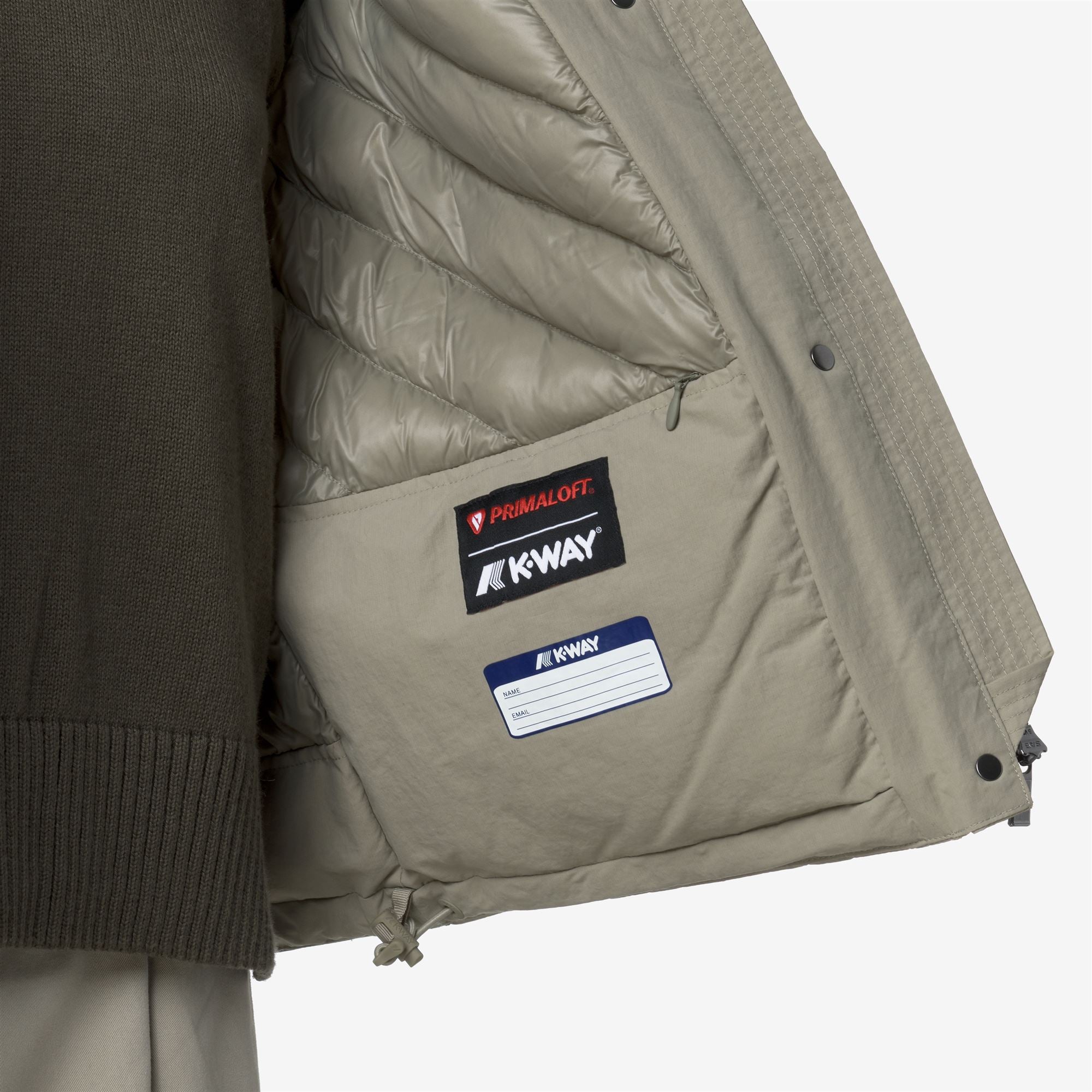 Jackets_WOMAN_KALI WARM COTTON NYLON_Short_Green Oak - Commercial 7