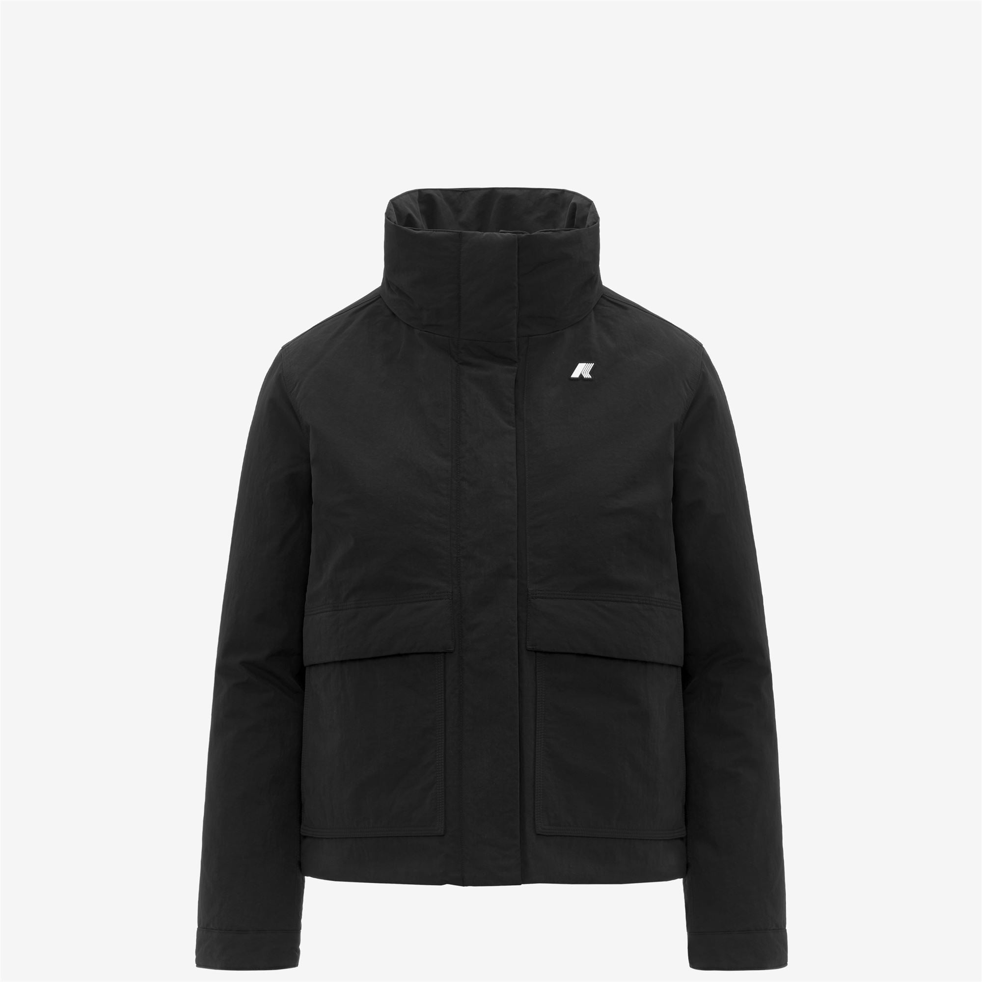 Jackets_WOMAN_KALI WARM COTTON NYLON_Short_Black Pure - Black Pure - Commercial 2